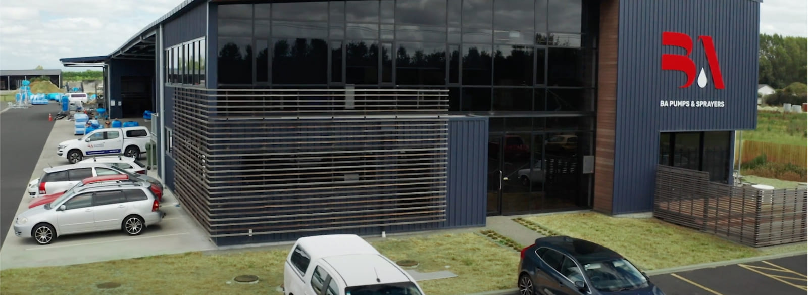 BA building in Hautapu, Cambridge