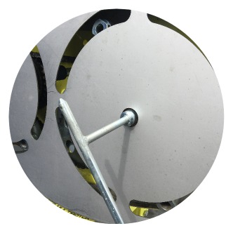 Nozzle changing implement