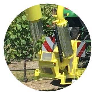 Air filtration close up