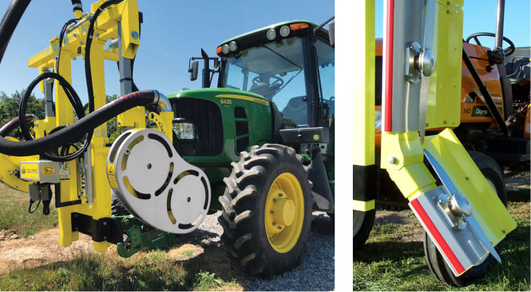 Collard Equipment on a tractor