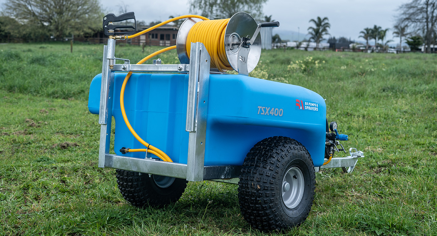 Stainless Steel Hose Reel as featured on the TSX400