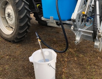 Chemical Induction Kit working on farm