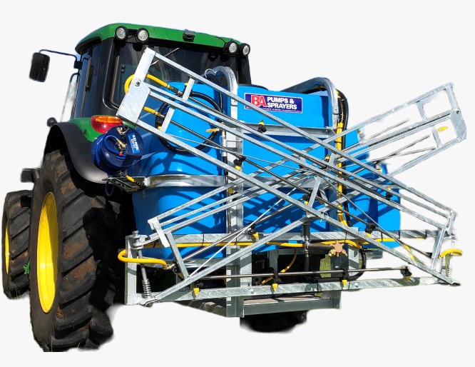 Clearcut image of a BA005-2073-12M on the back of a tractor
