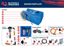 BAM 200 Parts List