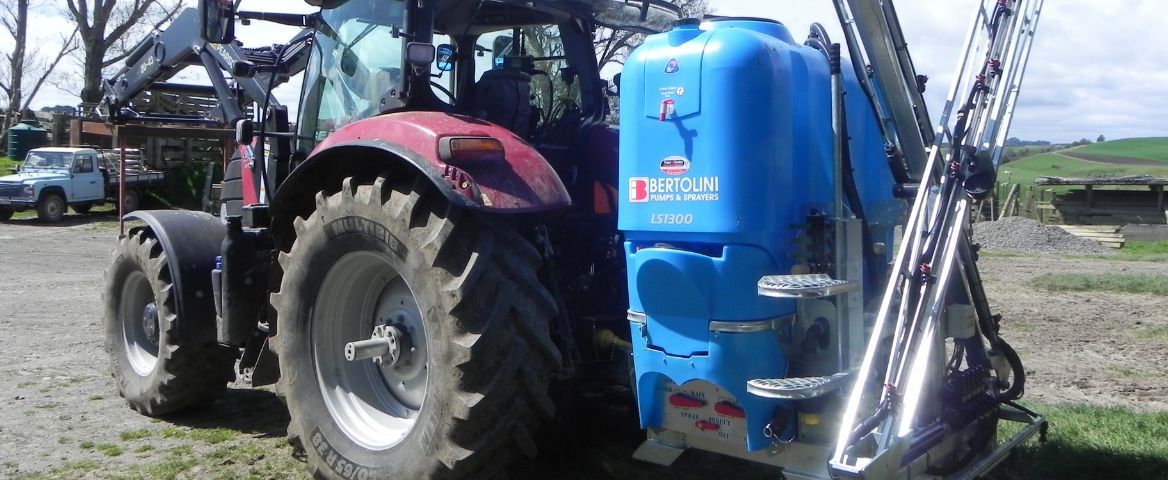 Richard Brewer LS1300 on tractor