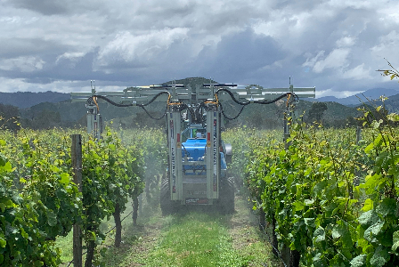 BA Smart Sprayer in the vine