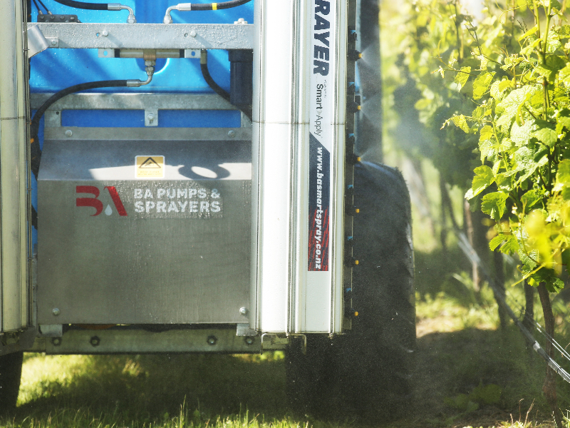 Smart Apply spraying crops only where there is foliage
