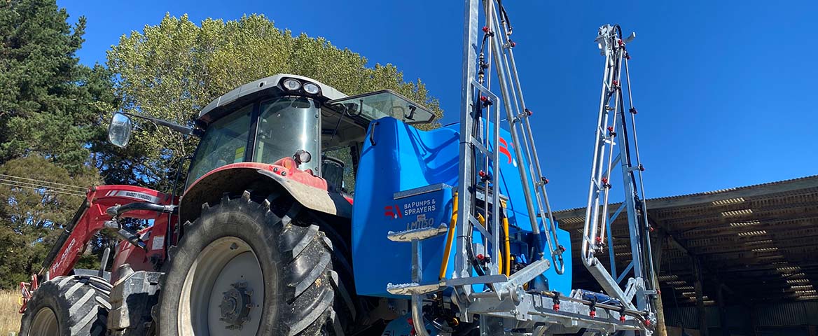 BA LM series on a tractor at Rotopai Farms