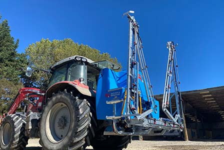 BA LM series on a tractor at Rotopai Farms