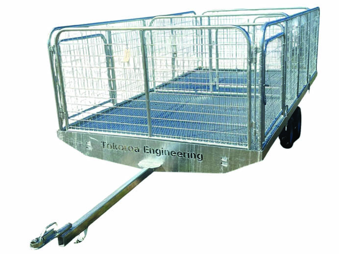 Tokoroa Engineering calf Trailer