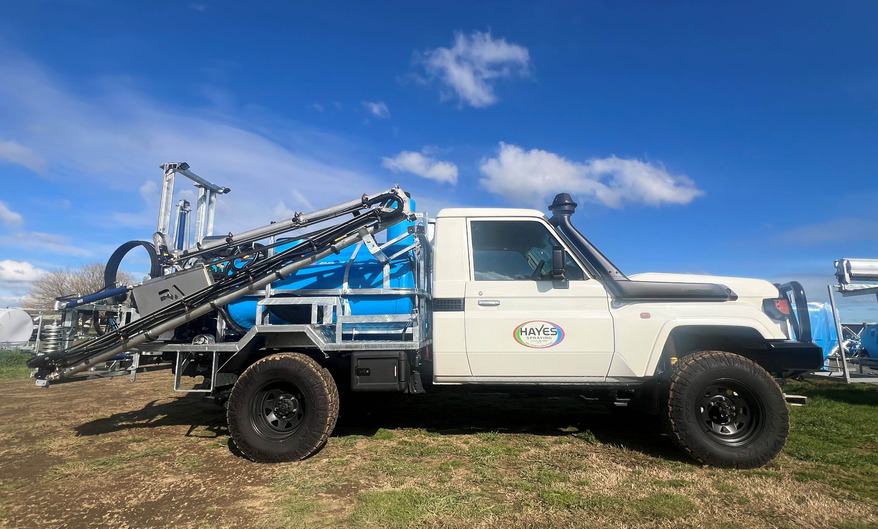 Hayes Spray Truck